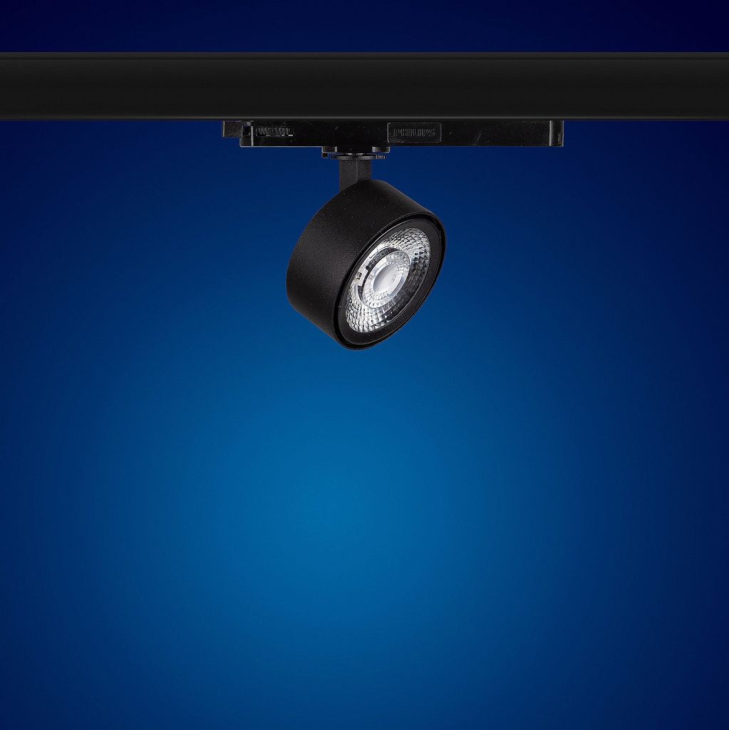 LED 3 Phasen Strahler FLOW-B 15W Warmweiss für Schienensystem