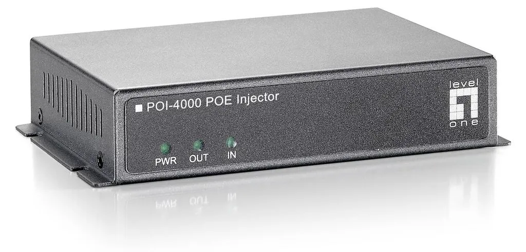 Injecteur PoE 1 Port LevelOne POI-4000 pour Caméras IP et WiFi AC