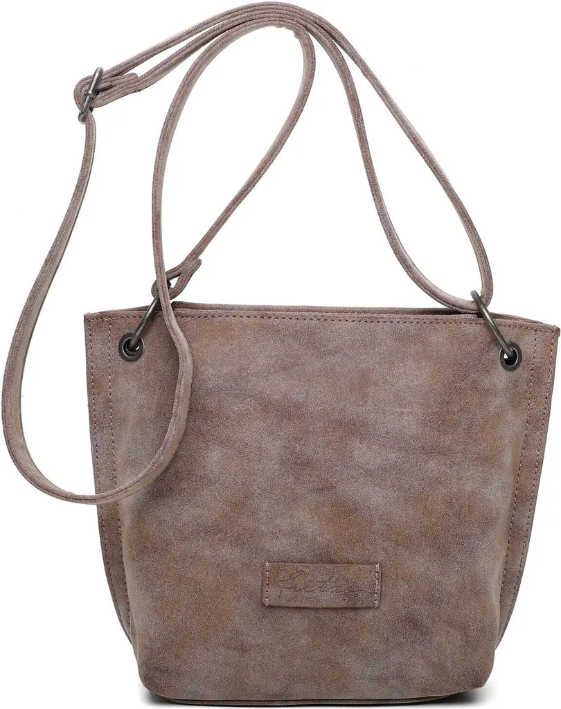 Sac besace Fritzi Cross 2 Vintag pour quotidien et voyage brun Old Wood