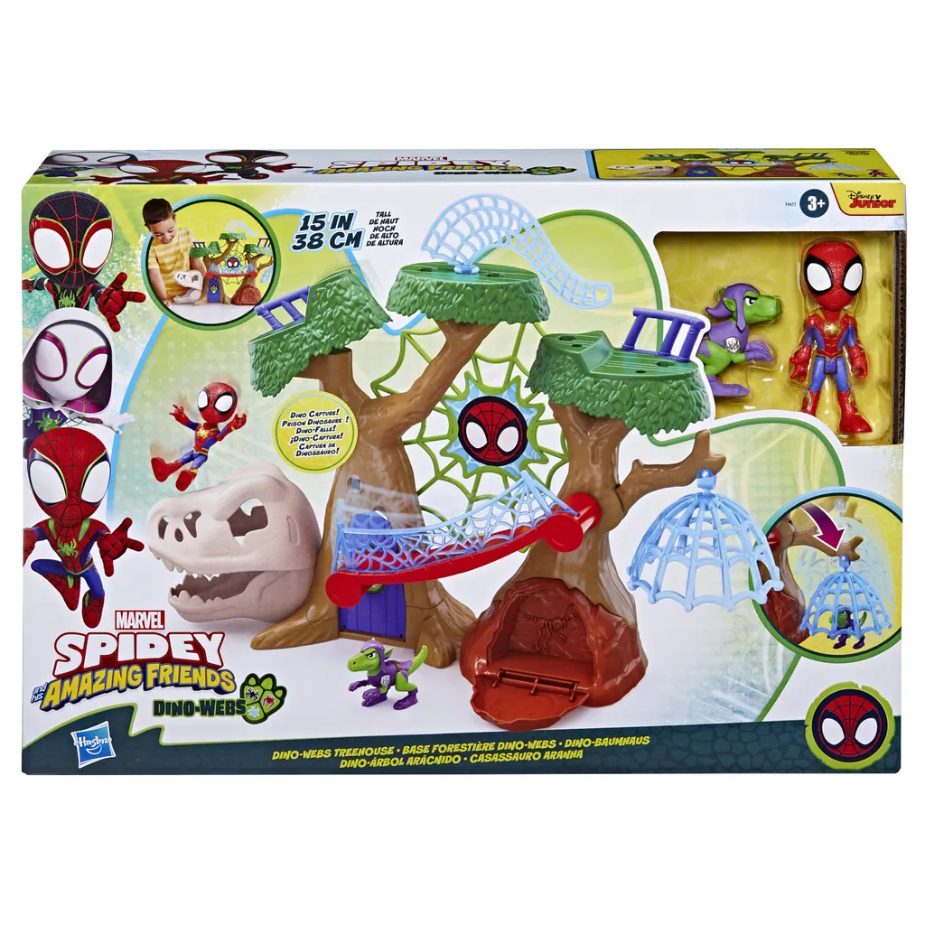 La Cabane de Spidey pliable avec Système Pop-up et Design Marvel