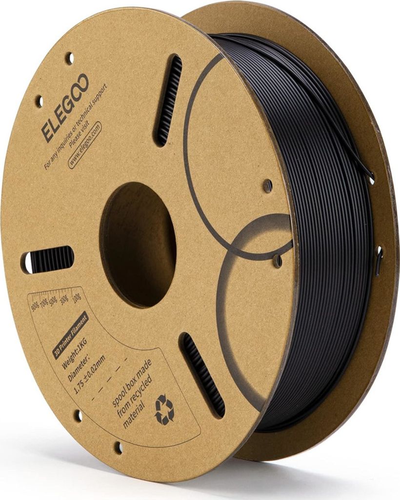 ELEGOO PLA 1.75, 1kg, černá Obrázek produktu 