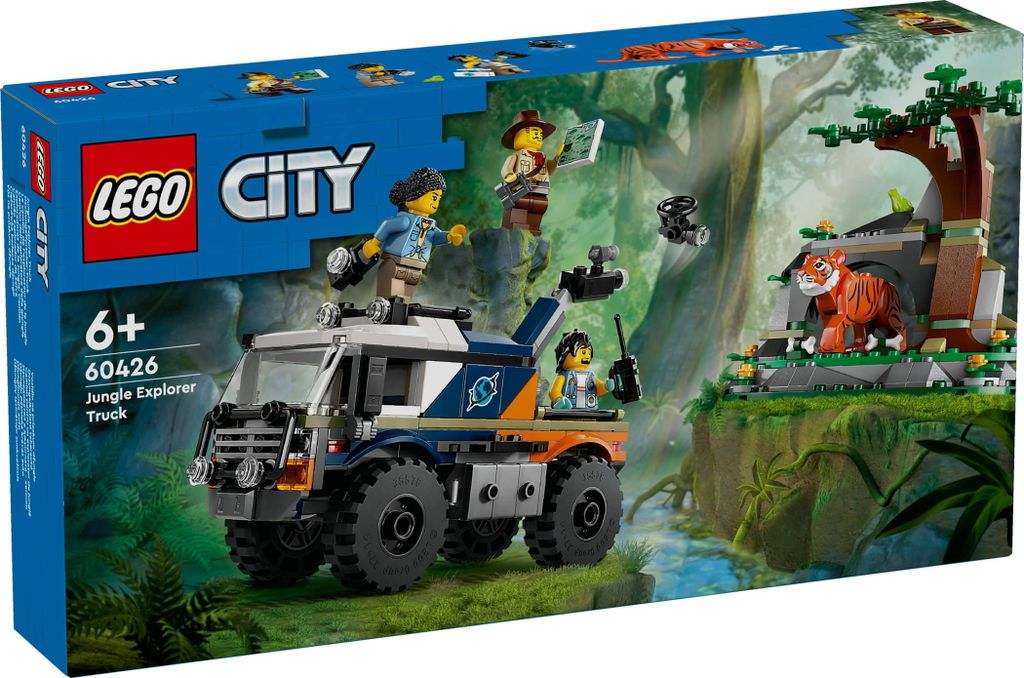 LEGO City Nákladní auto průzkumník džungle, stavebnice pro Obrázek produktu 