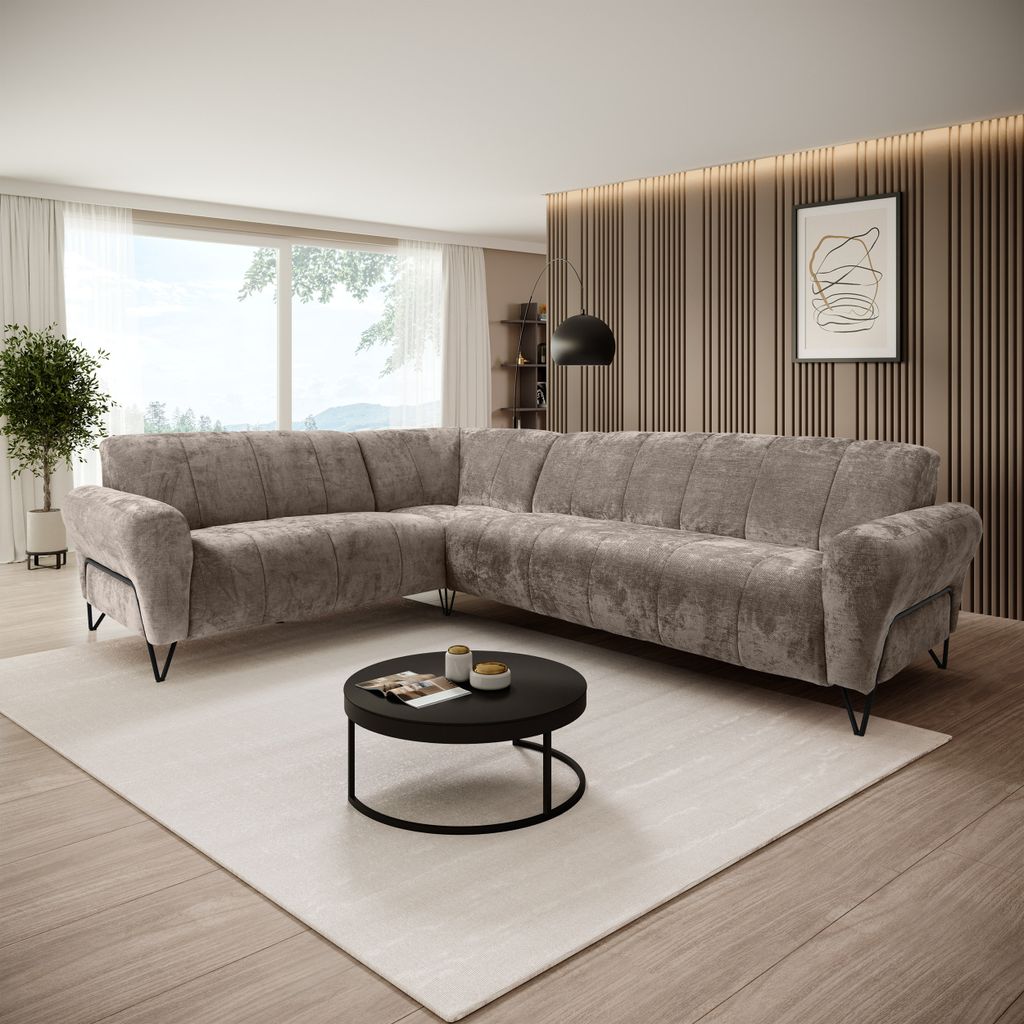 Rohová pohovka Beautysofa 295 cm, moderní pohovka, pohovka Obrázek produktu 