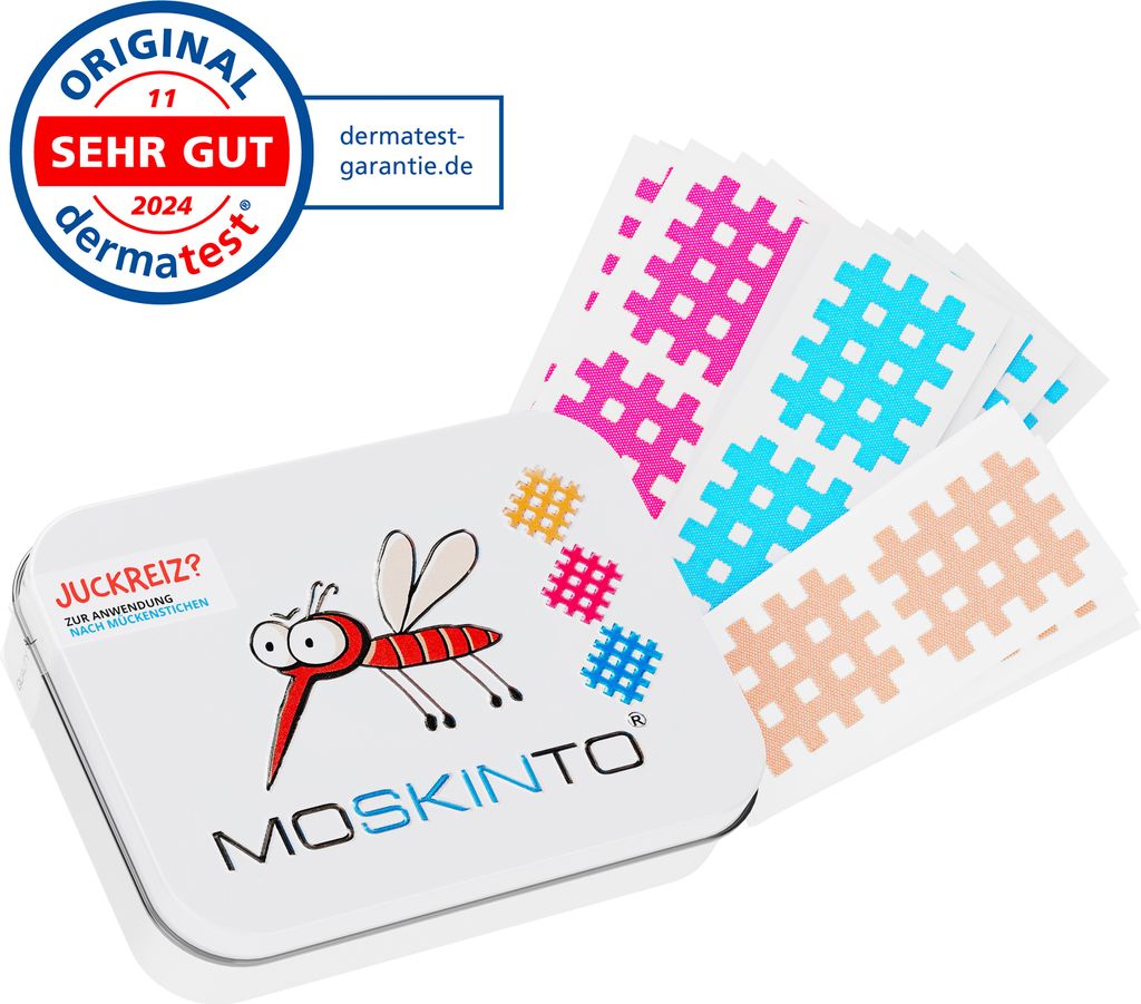 Moskinto Mückenpflaster Family Box (42 Pflaster) Produktbild 