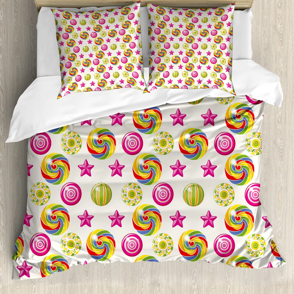 Copripiumino Dessert ABAKUHAUS 155x220: Dolcezza Antiacaro per Bambini