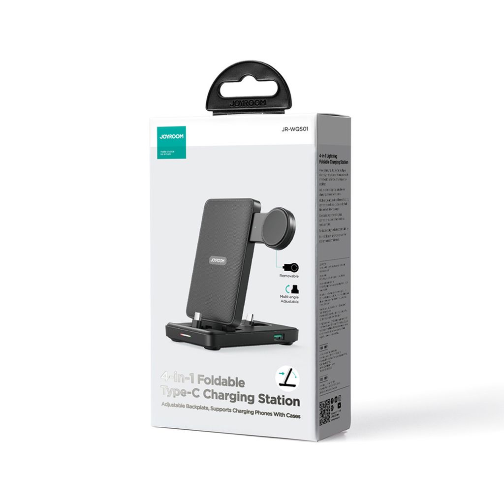 Skládací nabíječka Joyroom JR-WQS01 USB-C 4v1 - skládací Obrázek produktu 9