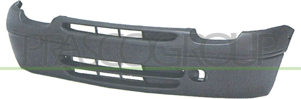 PRASCO Stoßstange Stoßfänger für RENAULT TWINGO I (C06) Schwarz RN3041001