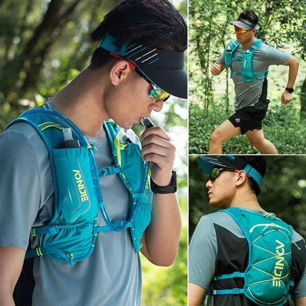 Gilet d'hydratation trail running léger et respirant pour la course