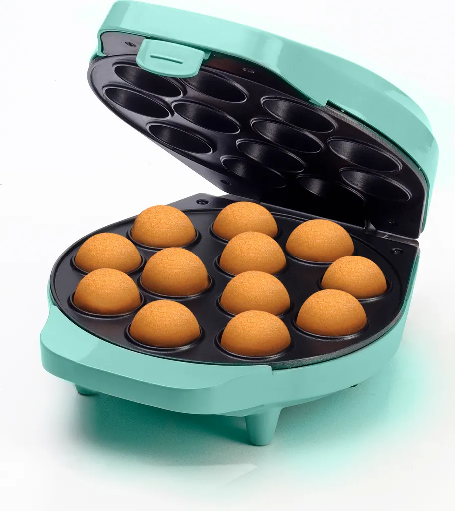 Machine à Cake Pops Électrique Menthe pour 12 Succulentes Pâtisseries