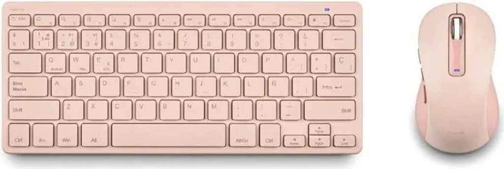 Ensemble clavier et souris filaire NGS rose kit de bureau complet - 2
