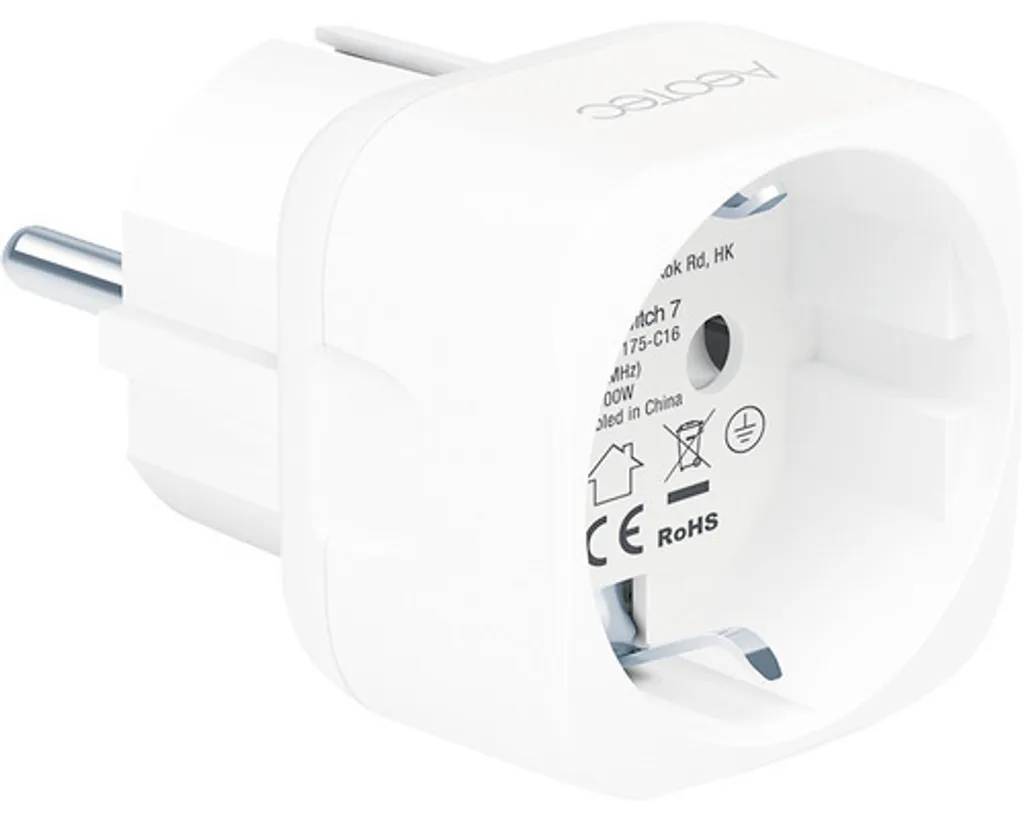Prise Intelligente Z-Wave Aeotec Smart Switch 7 - Prise Connectée Blanche - 13