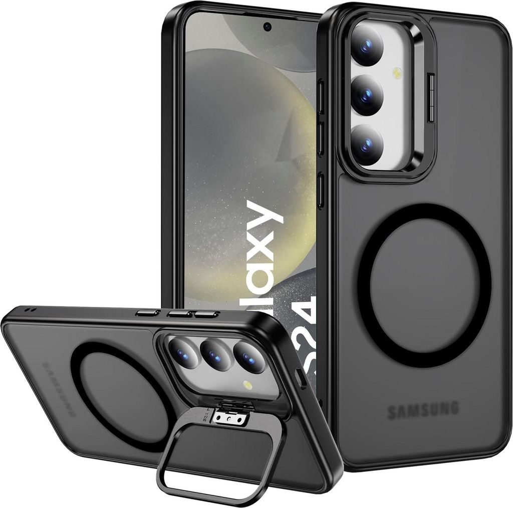 Hybrid Luxury Case pour Samsung Galaxy S24 Coque Anneau Image du produit 