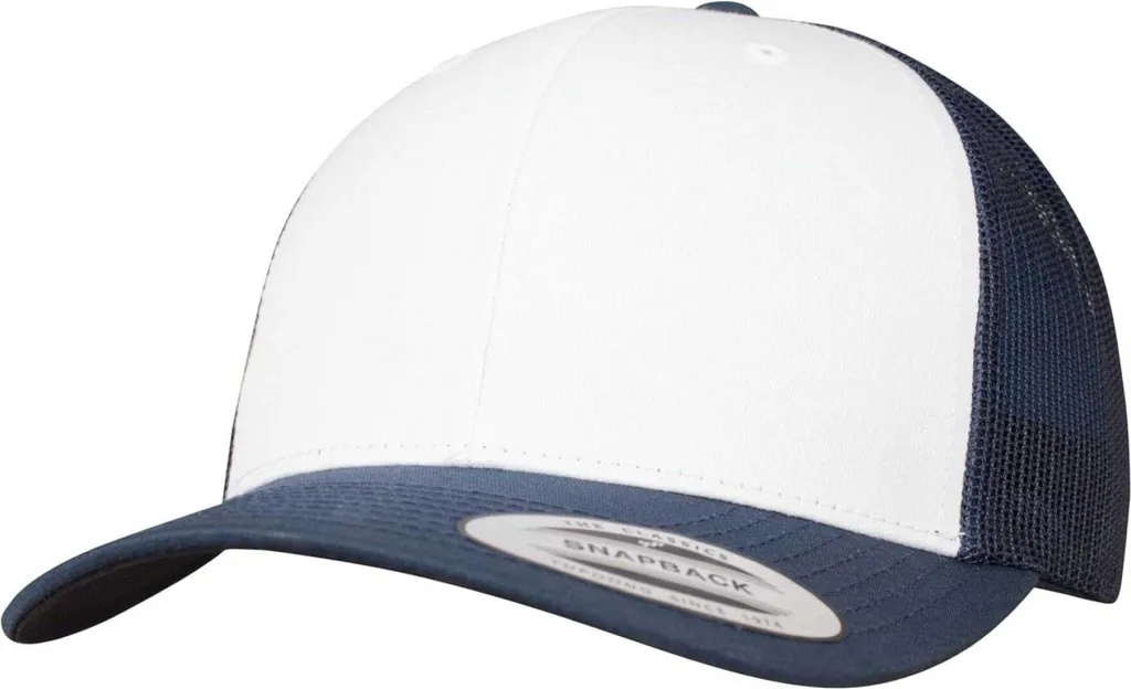 Flexfit BC6964 Trucker Cap Navy Bianco - Accessorio Moda Unisex