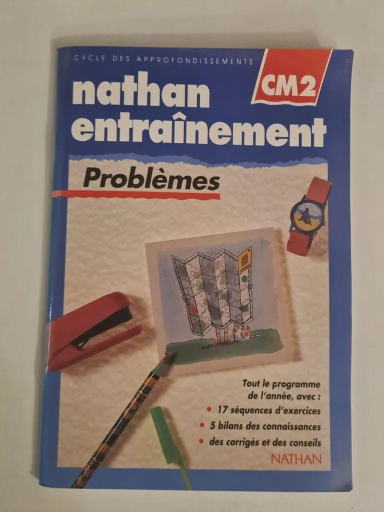 Problèmes CM2 Cycle des Approfondissements - Cahier d'Exercices Math