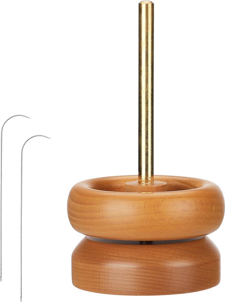 Perlen-Spinner-Schüssel, Holz, schnelles Perlengerät, Stickerei, Perleneinfädler für die Schmuckherstellung, DIY