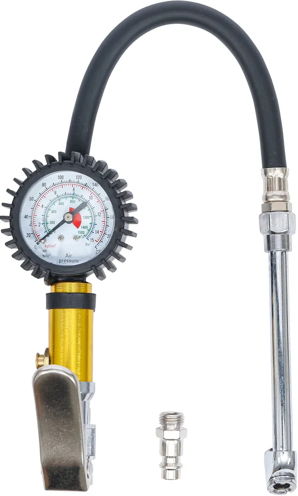 Misuratore Pressione Aria Compressa BGS 0-15 Bar: Qualità e Sicurezza