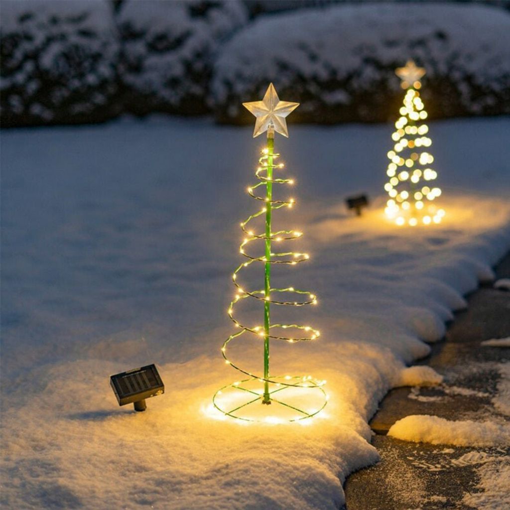 2x Lichterkette 40 LED warm-weiß Beleuchtung Weihnachten 