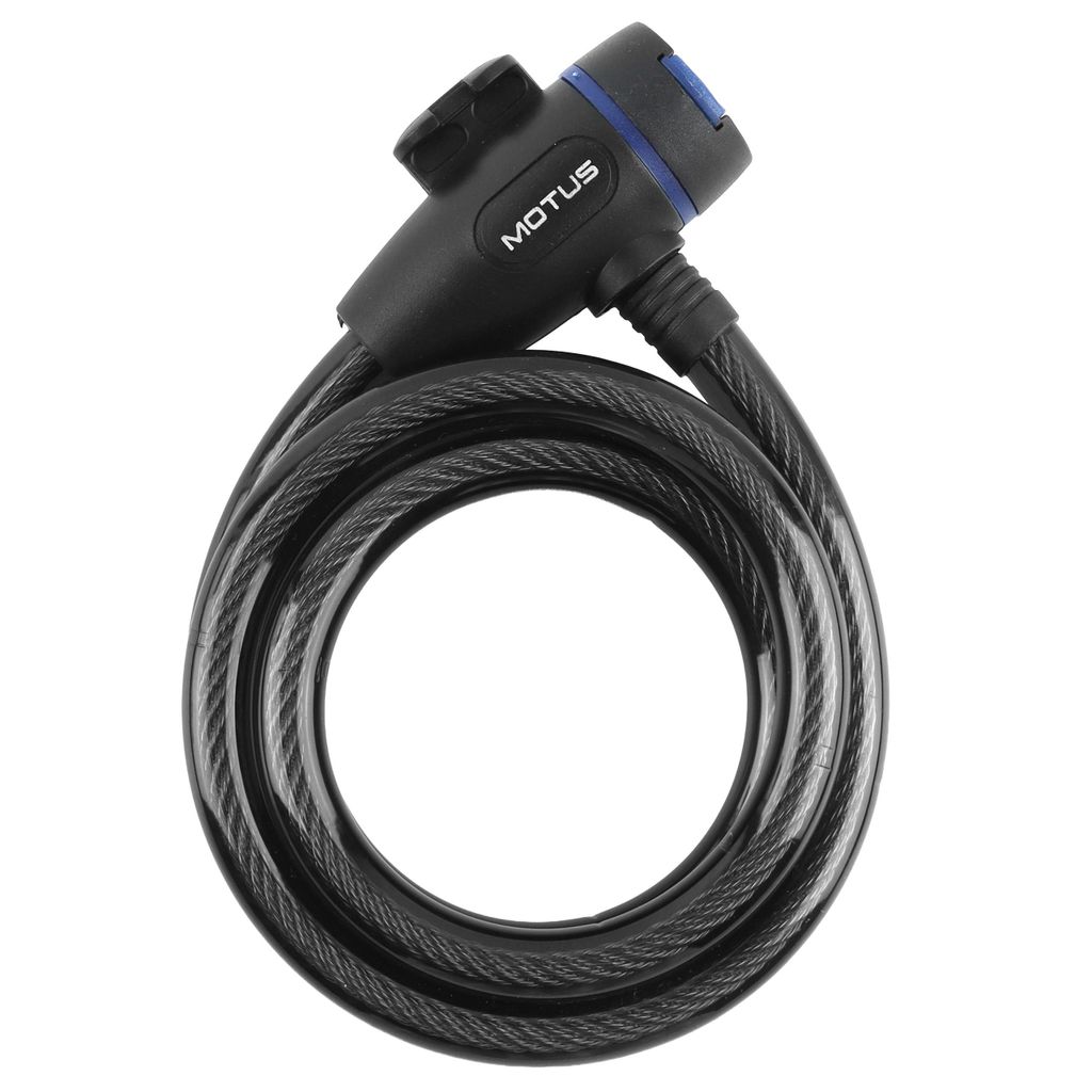 Lucchetto a spirale Motus per biciclette, 120 cm, cavo in Immagine del prodotto 