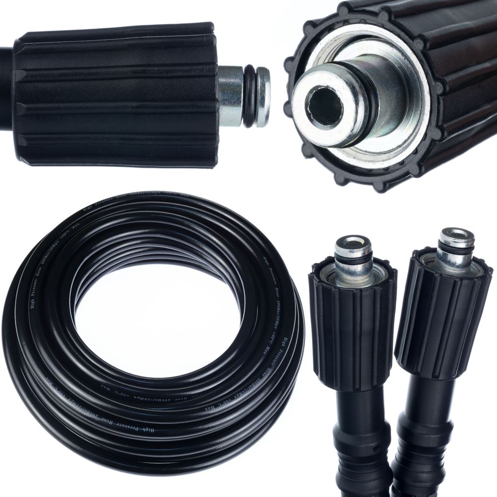 Hochdruckschlauch 15m M22-M22, 14mm Stange für Kärcher Hochdruckreiniger