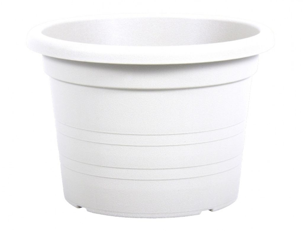 Blumentopf CILINDRO weiß, 40 cm Produktbild 