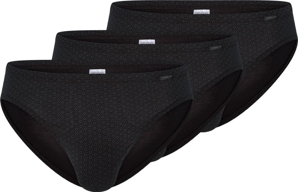 Ammann 3er Pack New Modern Mini Slip / Unterhose Angenehme Wäsche für jeden Tag, Schmaler Komfortbund, Perfekter Tragekomfort