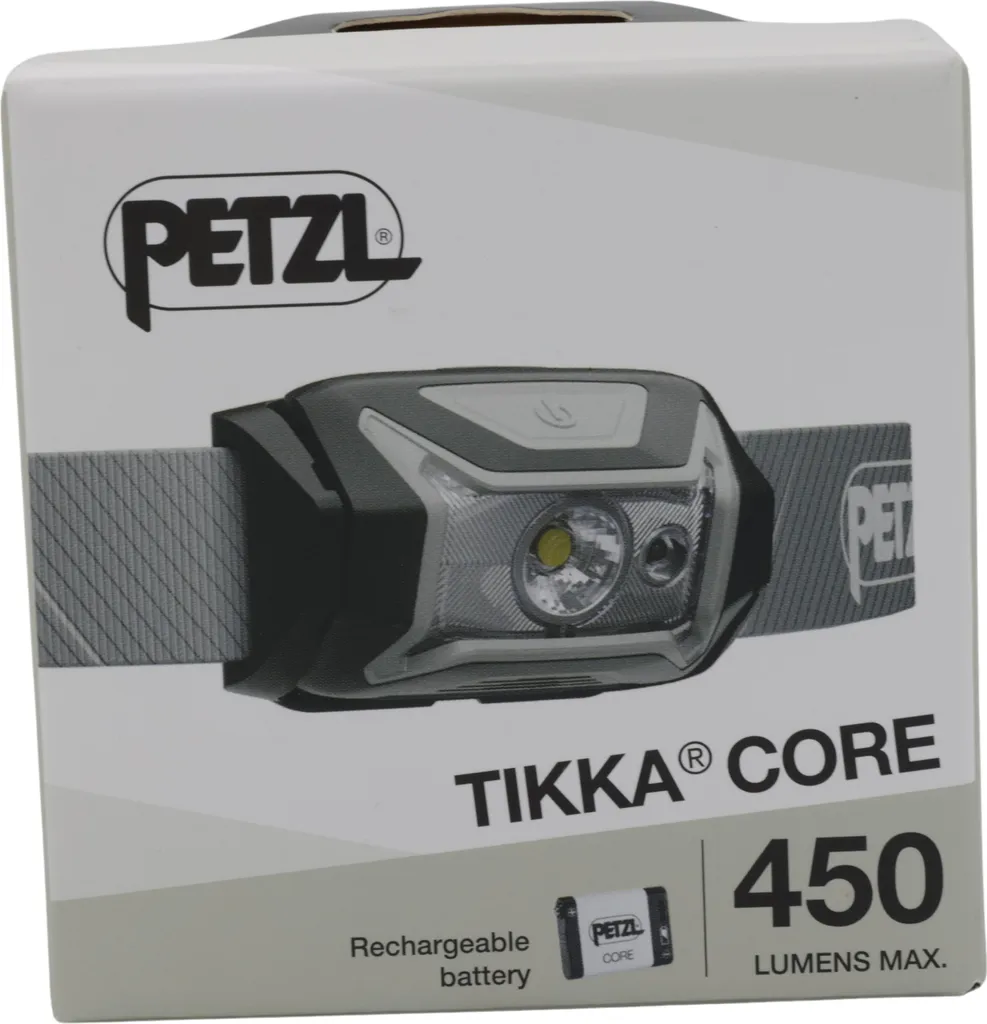 Fini les piles avec la Petzl Tikka Core : Frontale LED verte puissante