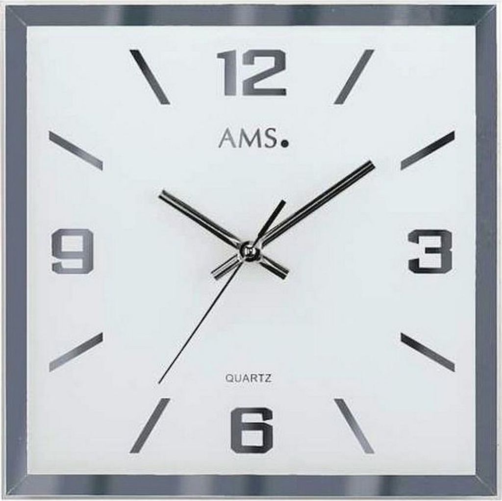 Moderní nástěnné hodiny 27 x 27 x 4 cm - AMS Model: 9324 Obrázek produktu 