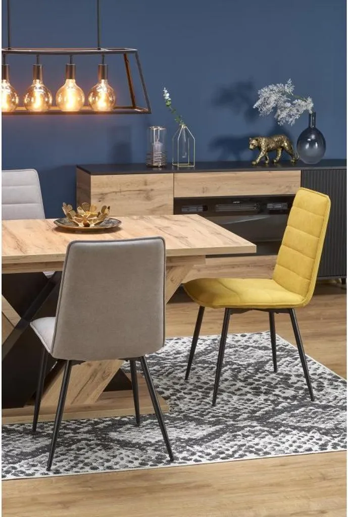 Table d'appoint pliante Brandon rectangulaire pour réception et buffet - 10