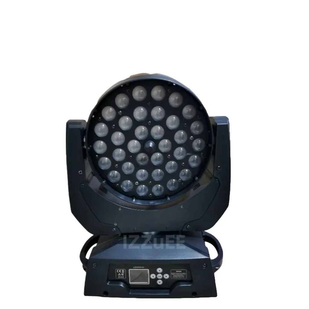 Projecteur 36x18W RGBWAUV 6in1 - Puissance 450W et Effets UV Spectaculaires