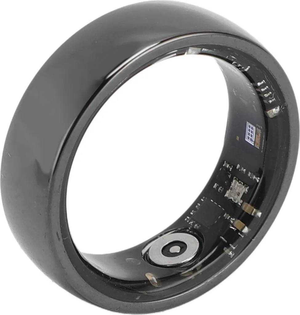 Bague Connectée Smart Ring NFC 11 en Céramique Blanche Étanche 5ATM - 3