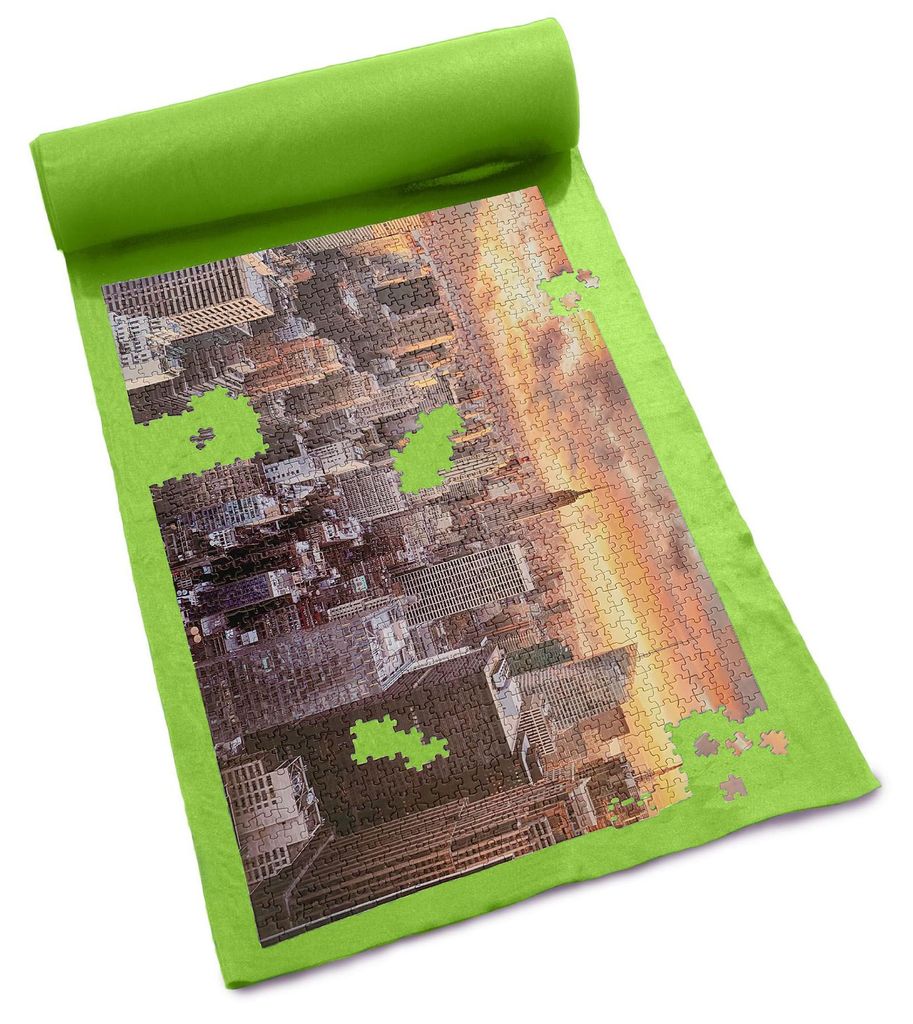 KiddyGo Puzzle Rolle Luxus für 500-1000 Teile mit Puzzle Assorti