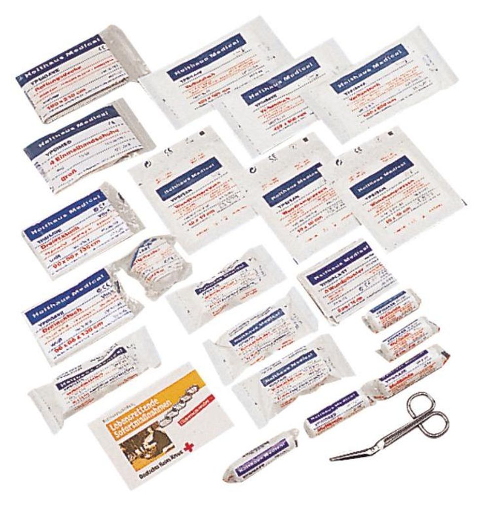 Holthaus Füllsortiment Sanitätstasche DIN 13160 Produktbild 