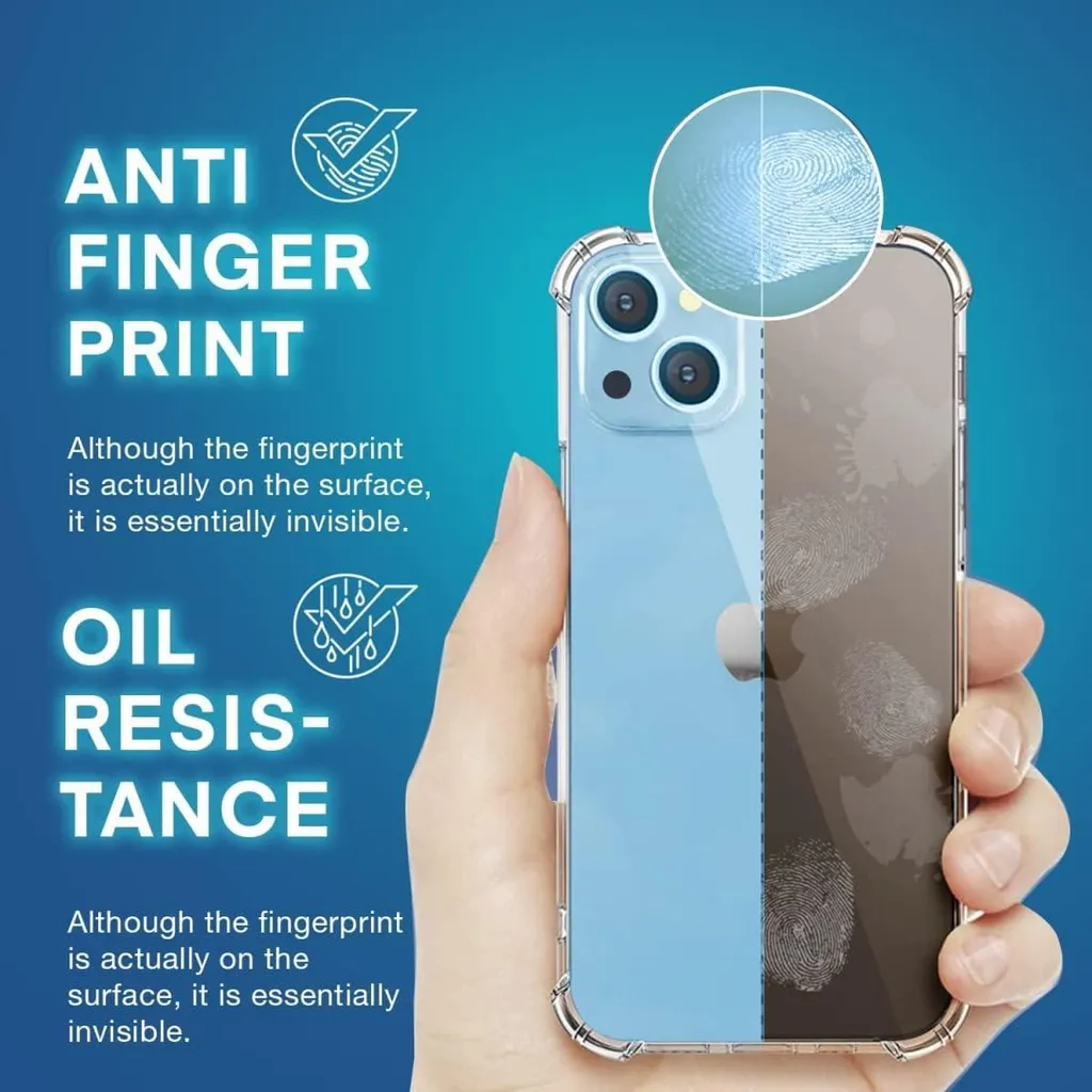 Coque iPhone 14 transparente antichoc et résistante - Protection dos nu