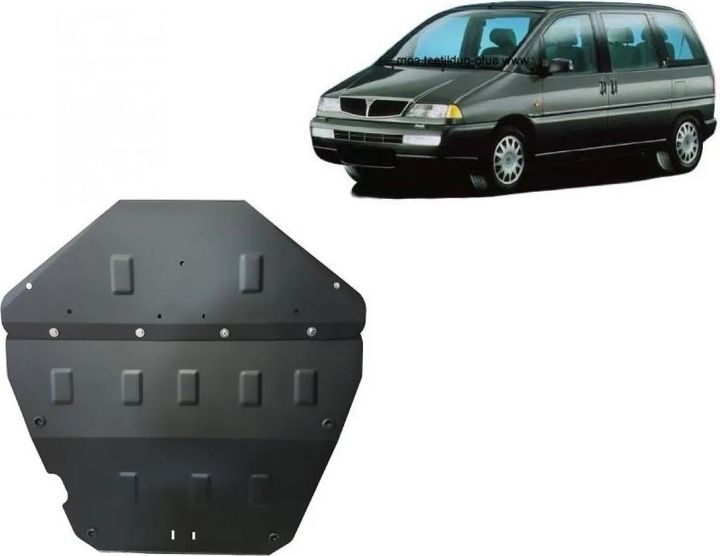 Évitez la casse moteur Lancia Zeta avec cette protection acier intégrale