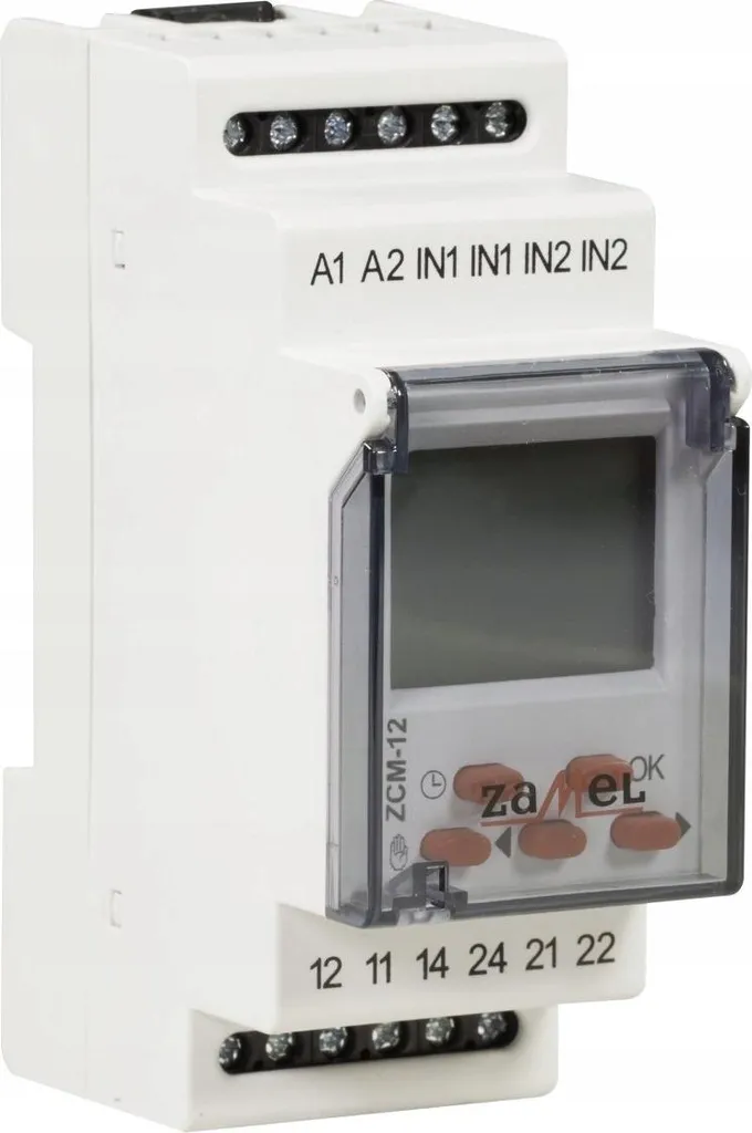 Gestionnaire d'éclairage 2 canaux ZCM-12 230V programmation 7 jours