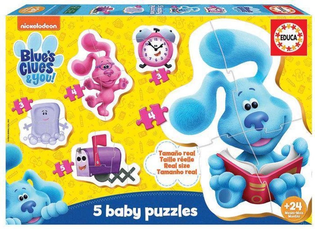 Puzzle 5x Baby Blues Clues & You Educa 19397