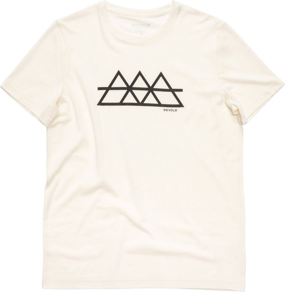Devold CLASSIC TRIPLE TEE MERINO Herren WHITE M