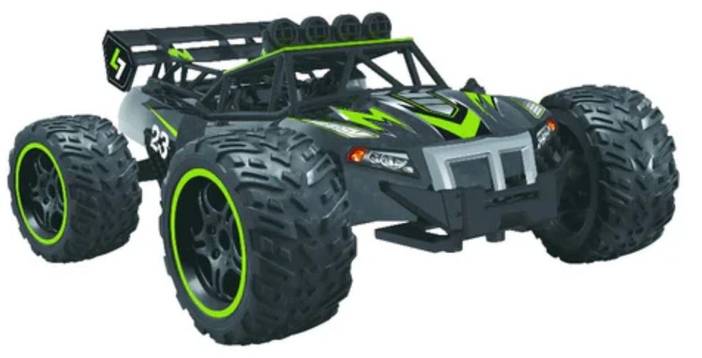 Jollity Works Ferngesteuerter Buggy – Schnelles RC-Auto für Straße & Gelände Grün
