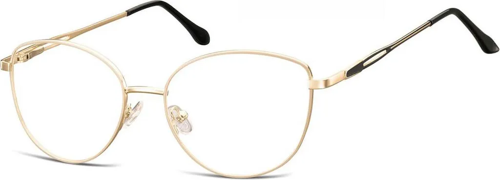 601D montatura da vista con venature blu navy