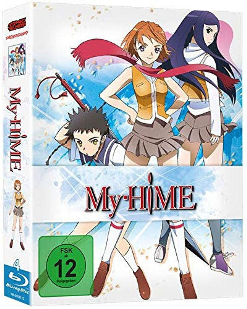 My-HIME - Gesamtausgabe BOX (BR) 4 Disc Produktbild 