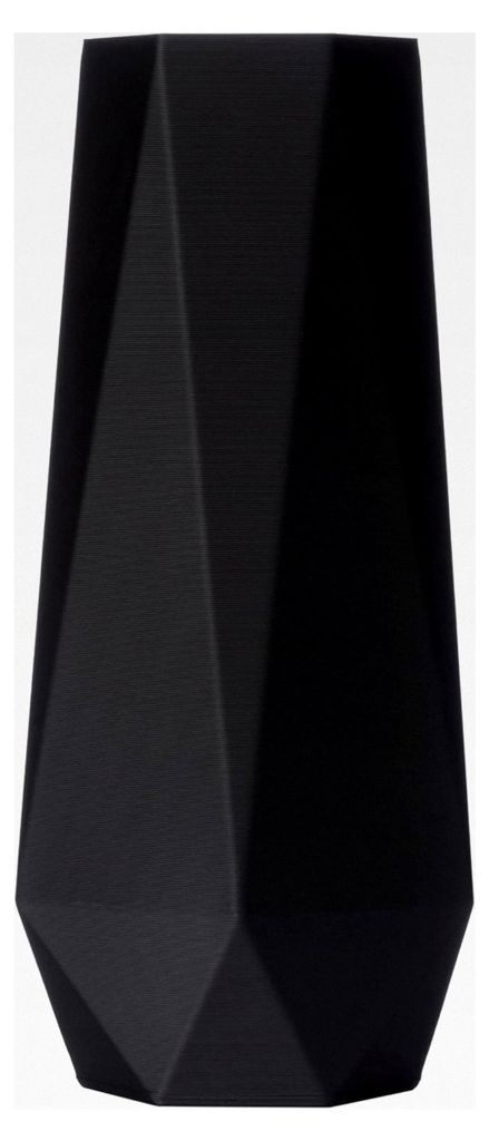 Dekovase Bao L 30cm Bodenvase Schwarz Deko Vase Pampasgras Trockenblumen