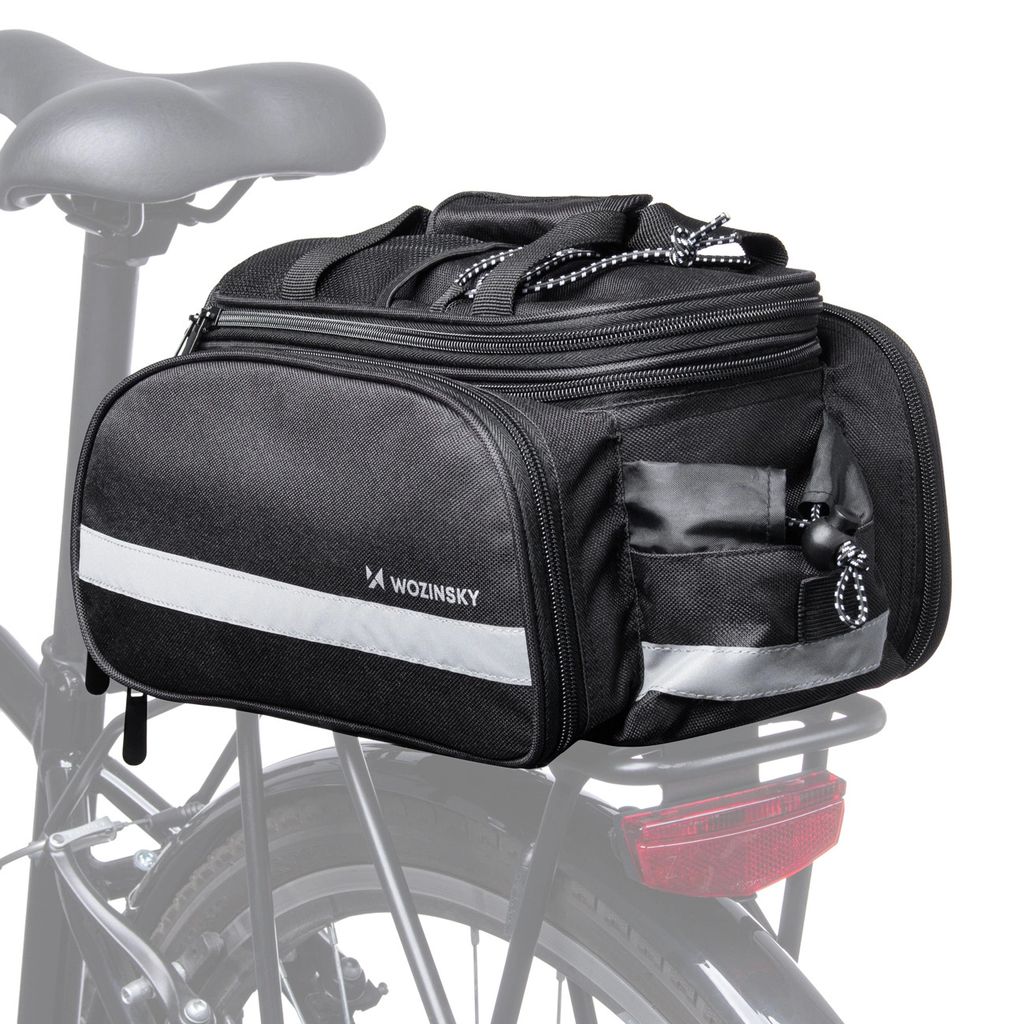 Torba rowerowa Wozinsky WBB36BK 27L - czarna Zdjęcie produktu 