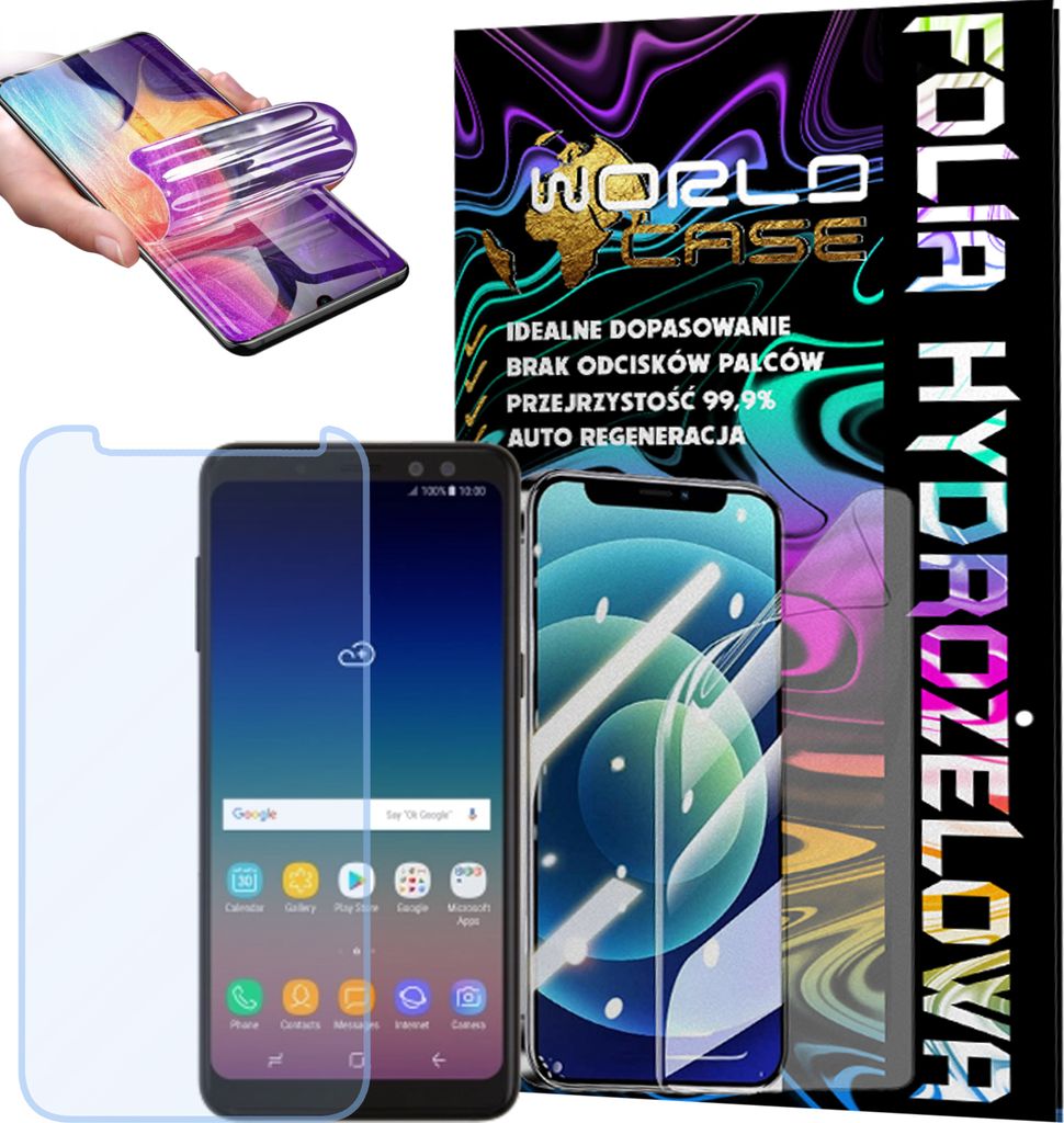 Schutzfolie Hydrogel Für Samsung A8 2018 Bildschirm Stark