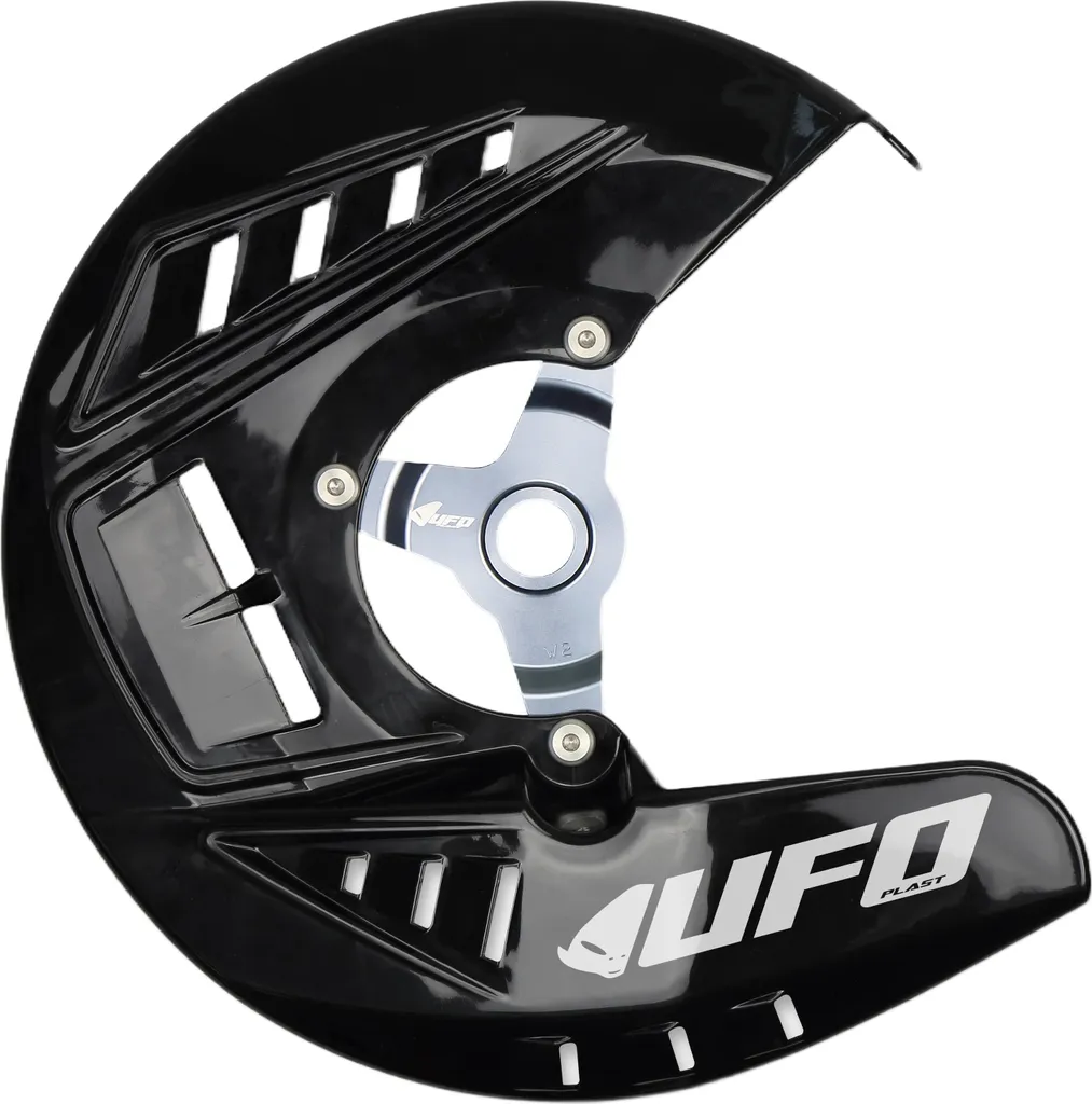 Protégez votre disque de frein avec le cache UFO Noir Kawasaki KXF 2013-20