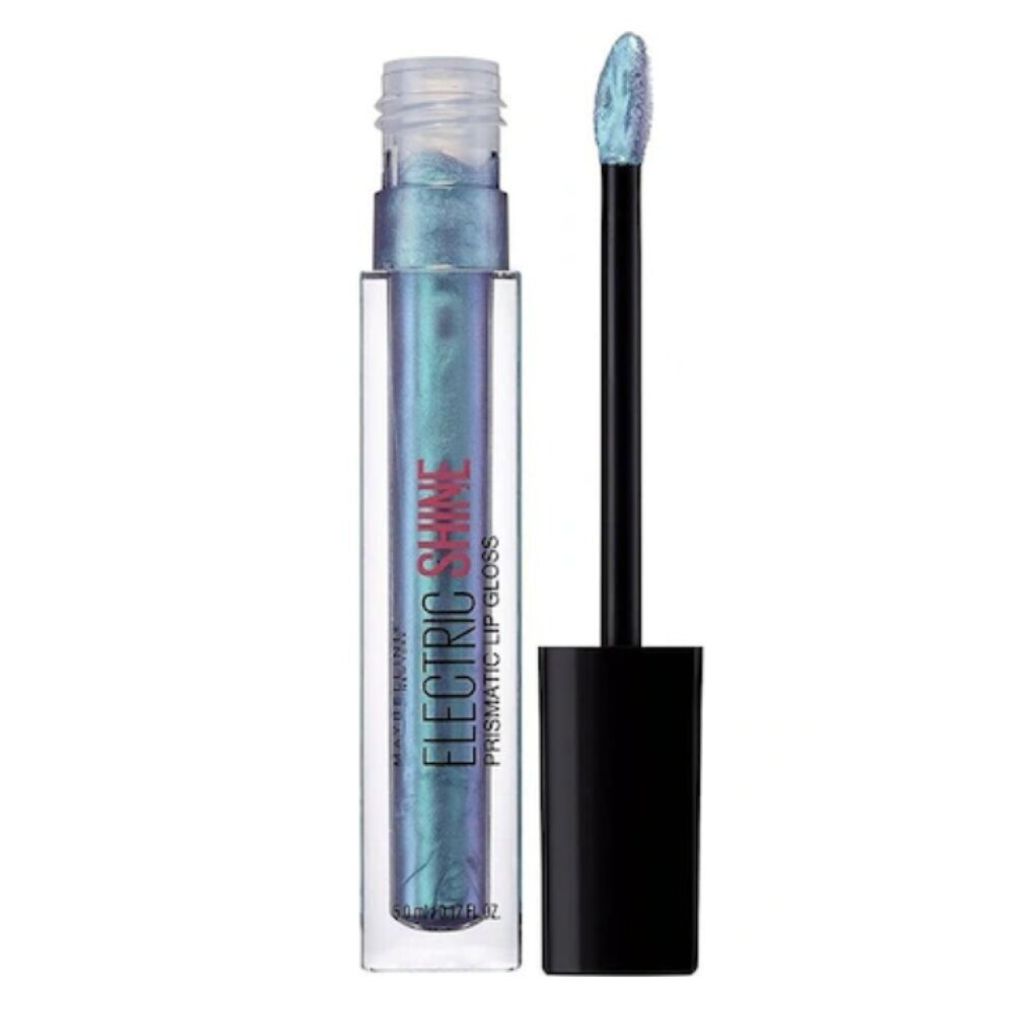 Maybelline New York Electrio Shine Prismatic Lip Gloss 165 Electric Blue 5ml