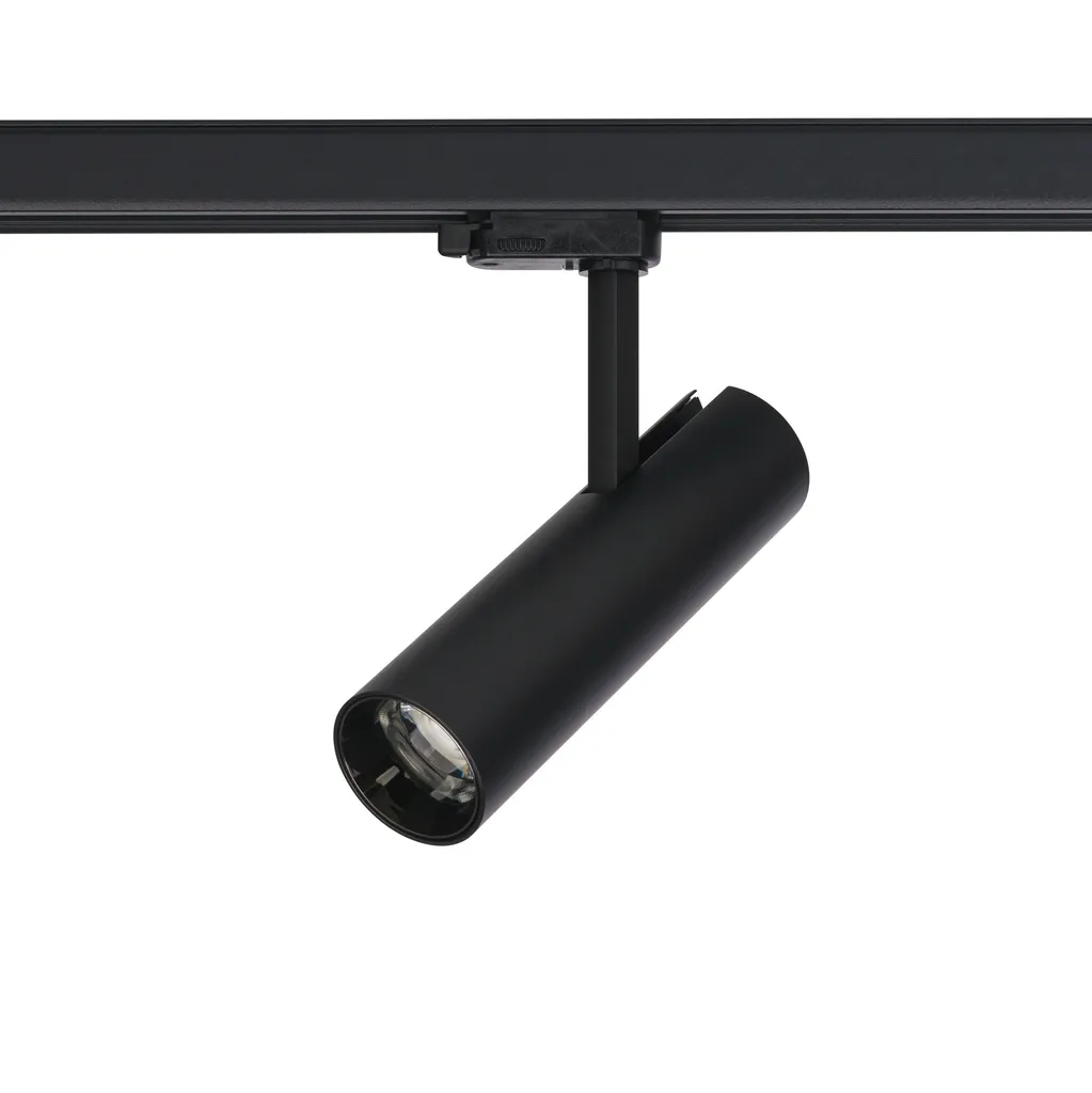 Spot LED Noir Orientable 15W Rail 3 Circuits MILO 8763 Puissant