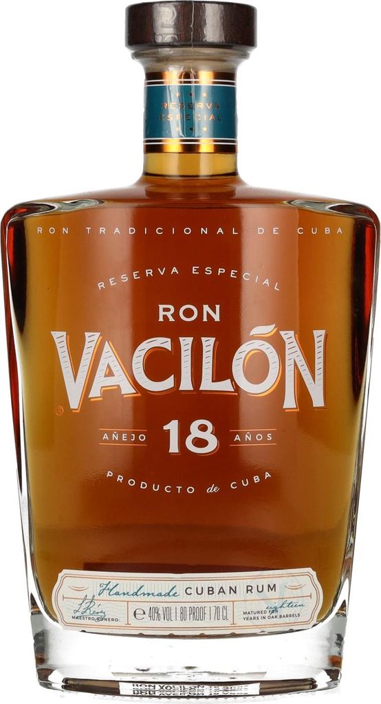 Ron Vacilón Añejo 18 Años - Reserva Especial