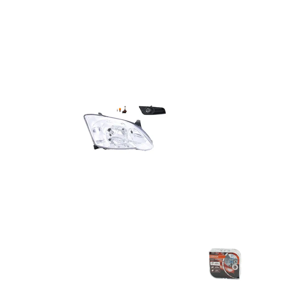 Kit Sicurezza Notturna: Fari Johns & Osram per Toyota Corolla E12