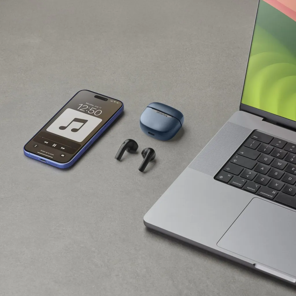 Cellularline Core Pro: Auricolari Bluetooth con ENC e Display LED - 4