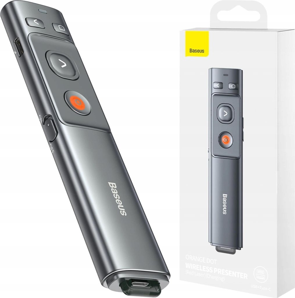 Telecomando multifunzionale Baseus Orange Dot per Immagine del prodotto 
